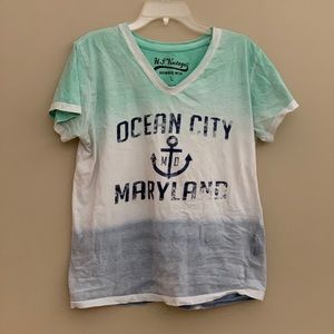 Ocean City Maryland Tye-dye Short Sleeve Shirt!!!